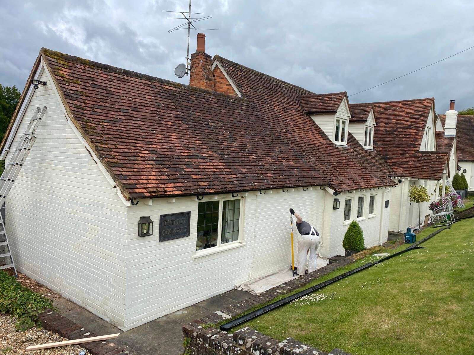 The Old Orchard, Full Exterior - Exterior — Full Redecoration in South Oxfordshire