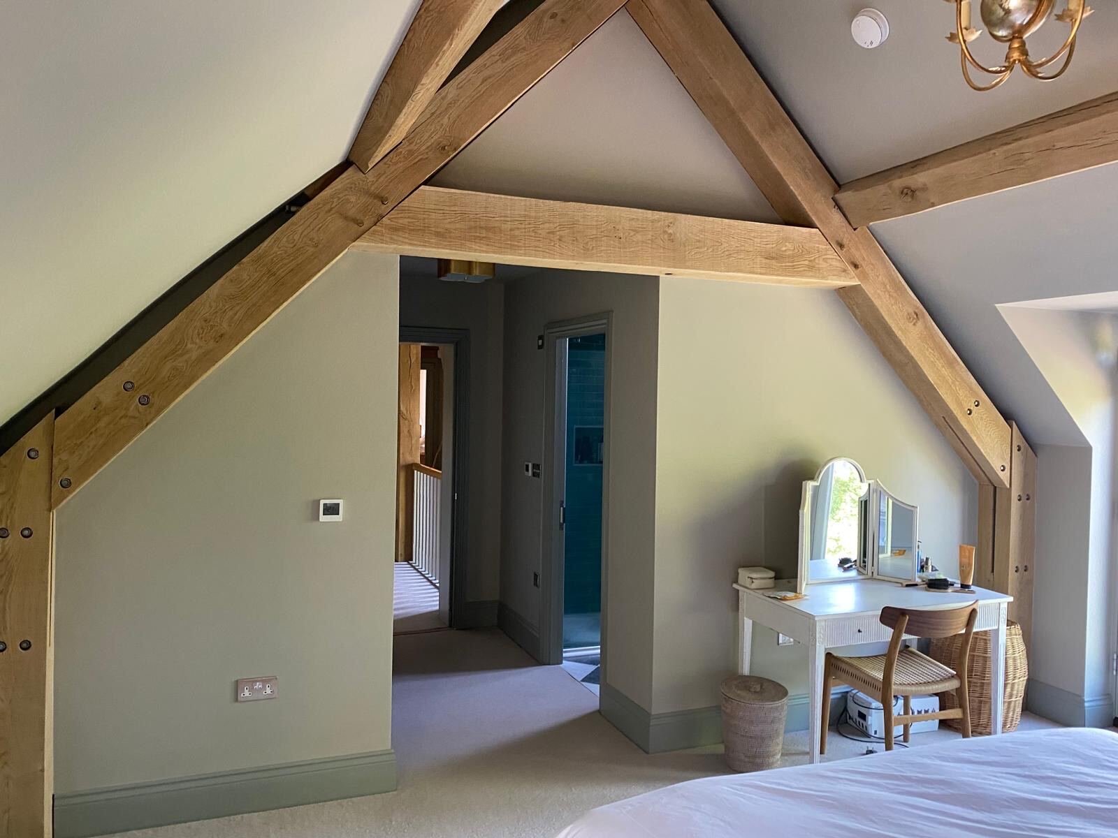Ski chalet decoration, French Alps